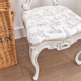 How to Reupholster an Antique Chair Image